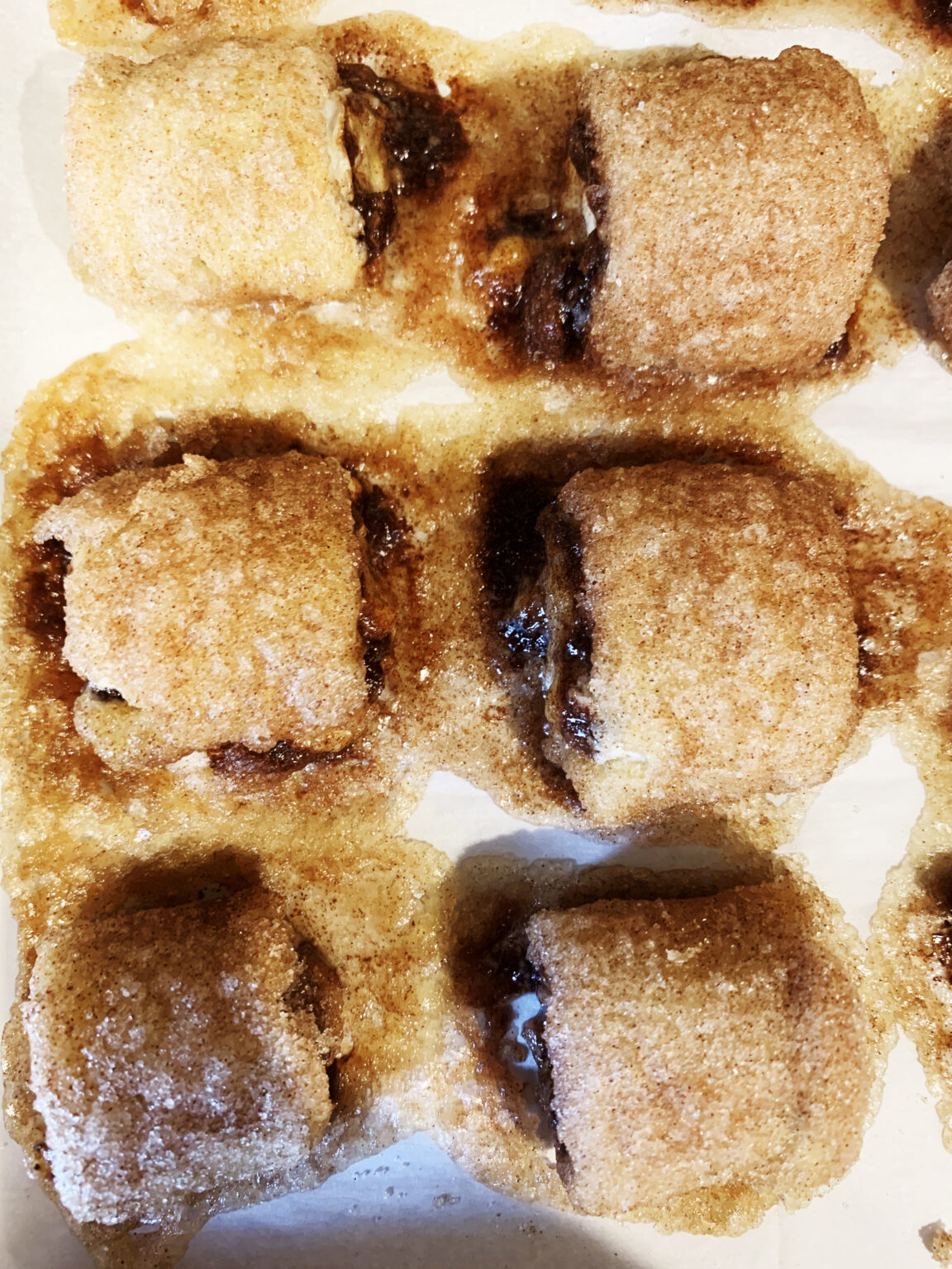 Oven Nutella Banana Cream Cheese French Toast Bites